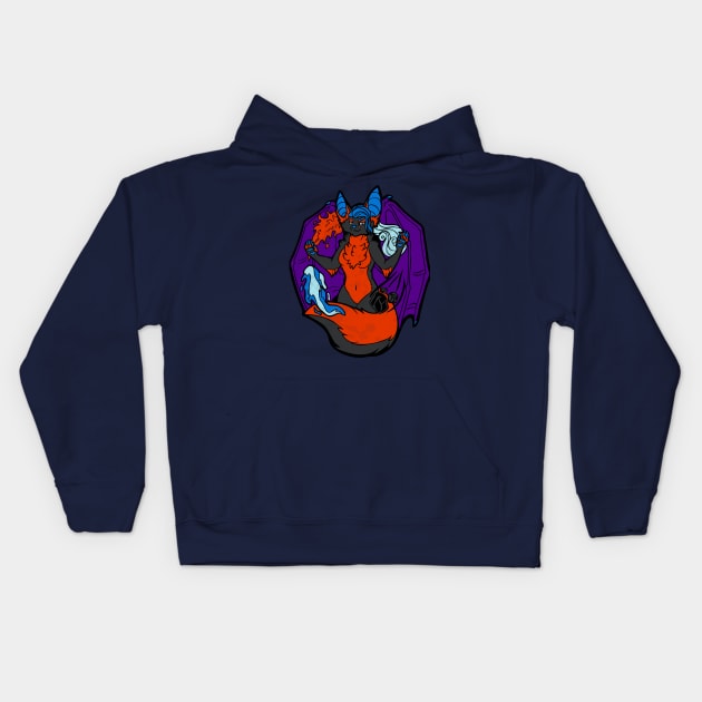 Magical Fantasy Temrin Kids Hoodie by Temrin